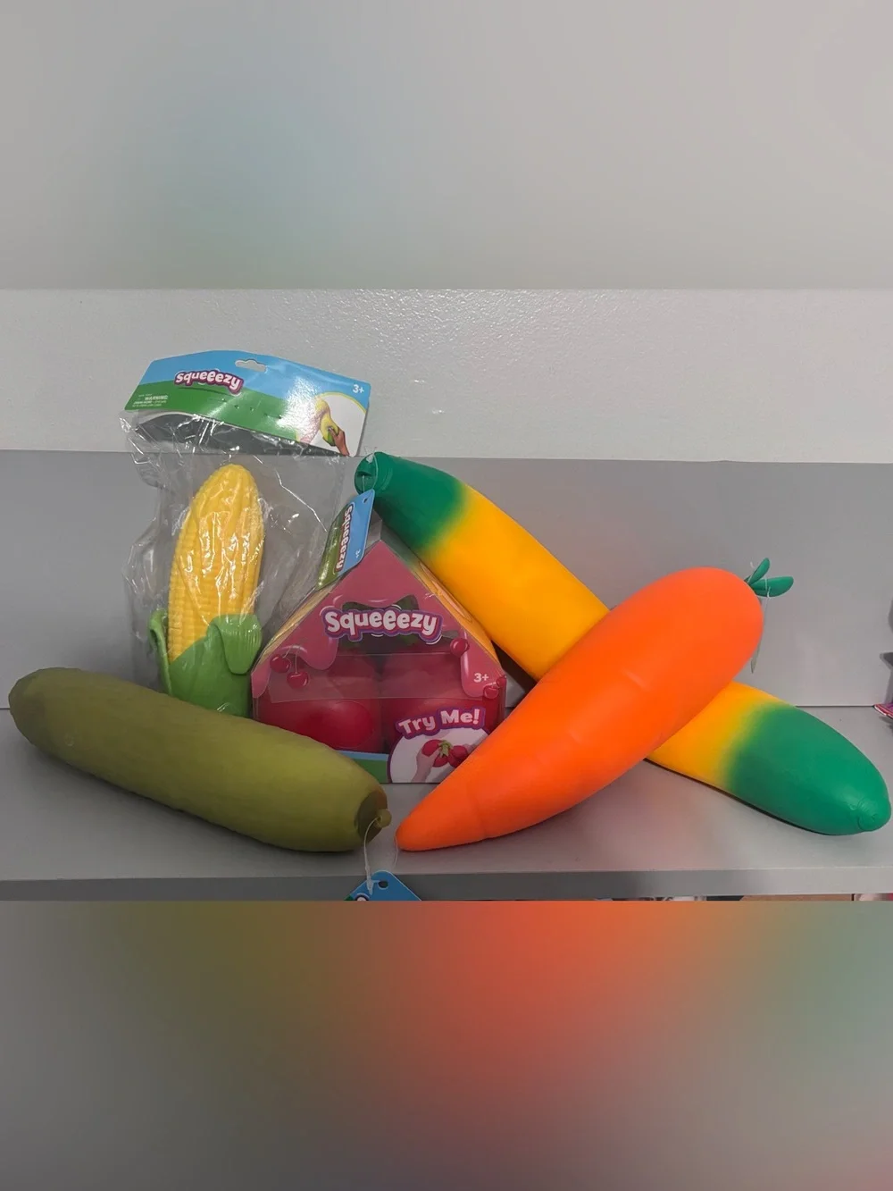 Viral Squeezy’s - Squeezy fruits and vegetables Sensory Fidget bundle